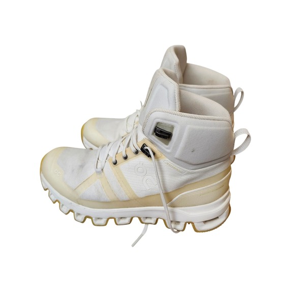On Running Cloudrock‎ Raw edge undyed mid hiking boots sneakers waterproof Sz 5 - Picture 3 of 10